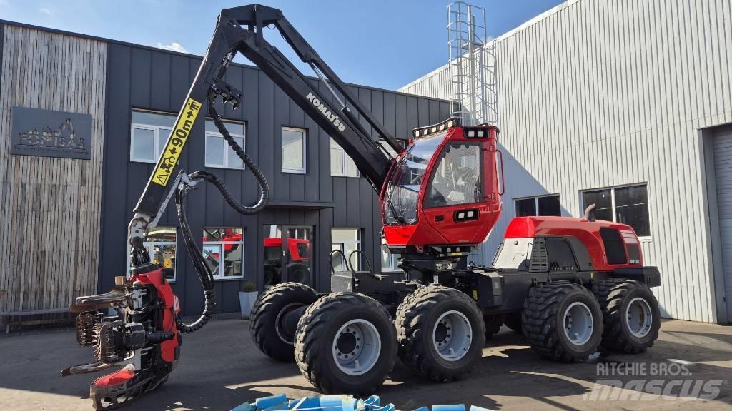 Komatsu 931 XC 원목 하베스터