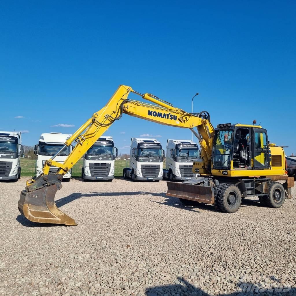 Komatsu PW160 - 11  휠 굴삭기