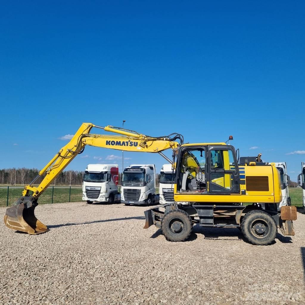 Komatsu PW160 - 11  휠 굴삭기