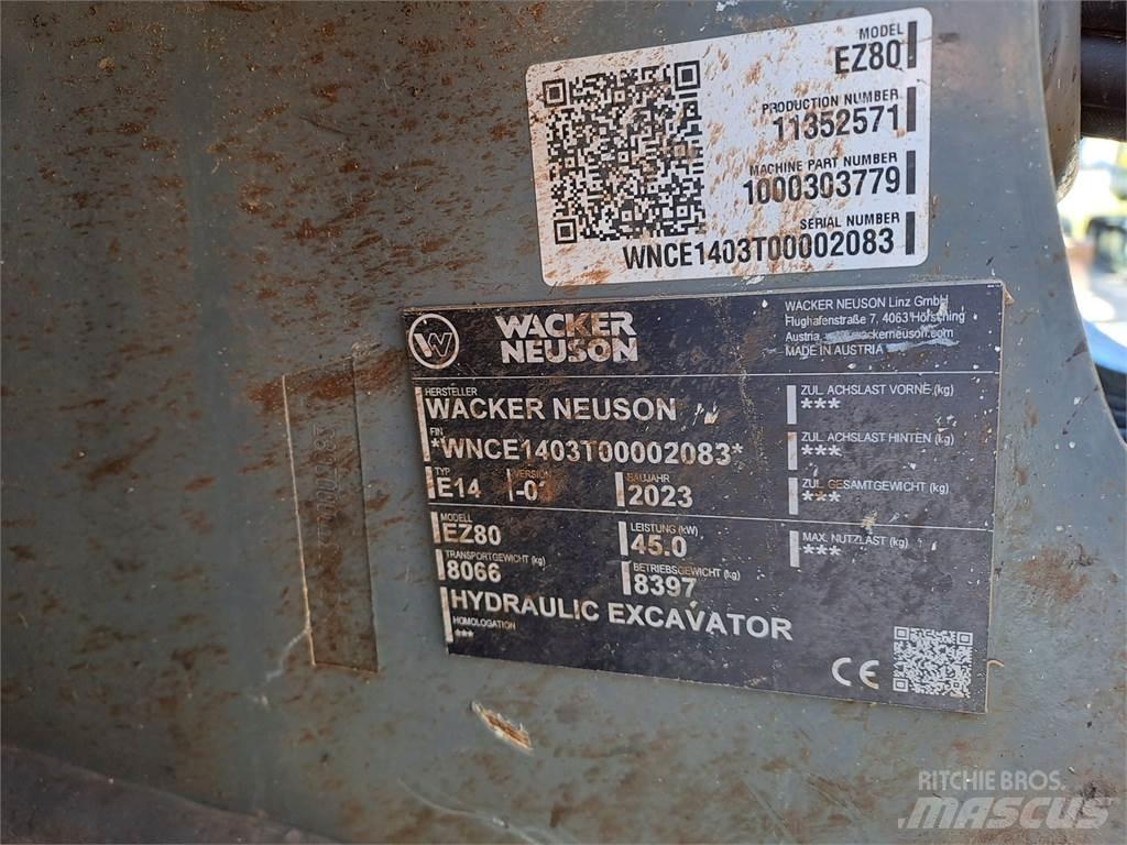 Wacker Neuson EZ80 대형 굴삭기 29톤 이상