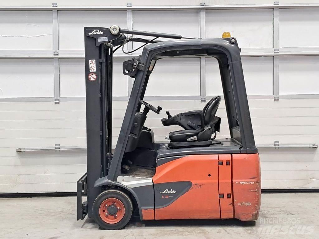 Linde E16-02 전동 지게차