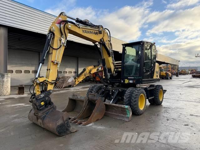 Yanmar B 95 W  휠 굴삭기
