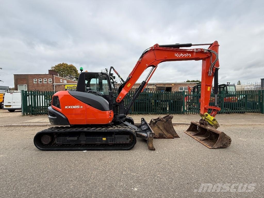 Kubota KX 085-5 중형굴삭기 7톤-28톤