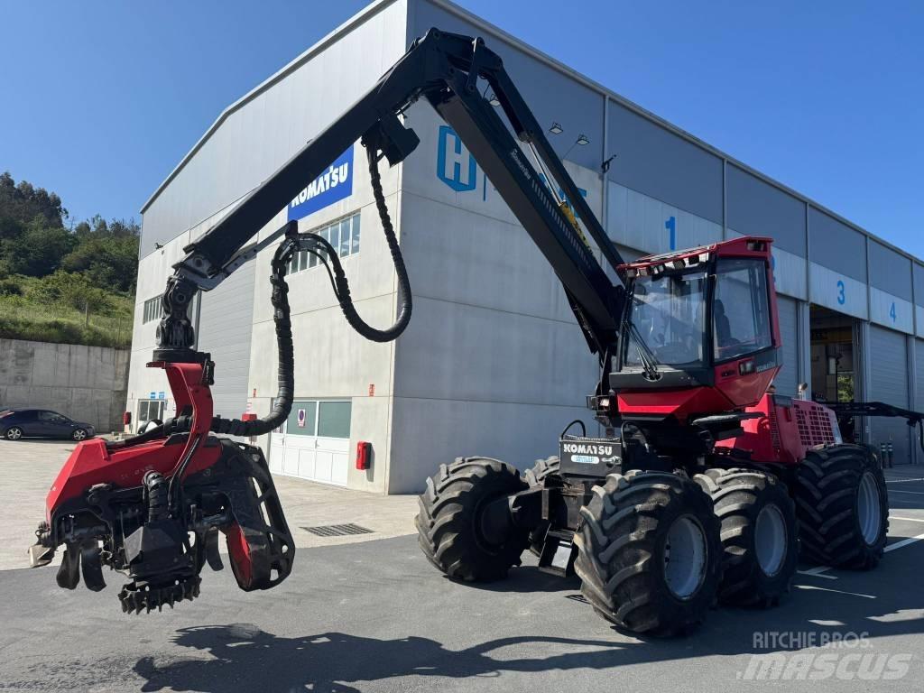 Valmet 931 원목 하베스터