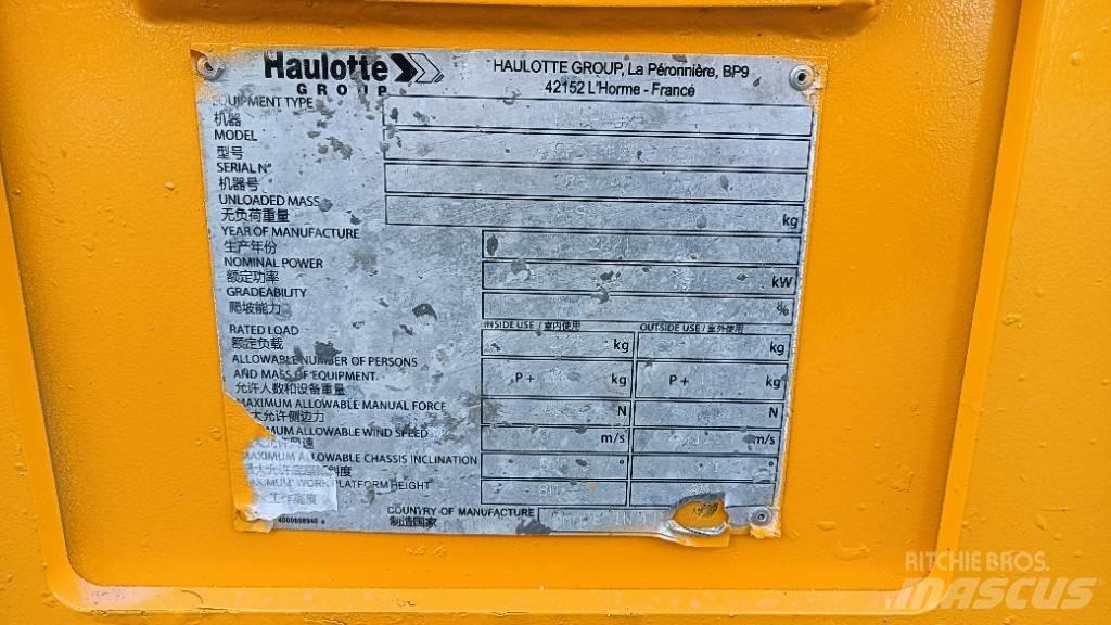 Haulotte OPTIMUM 8 가위형 리프트