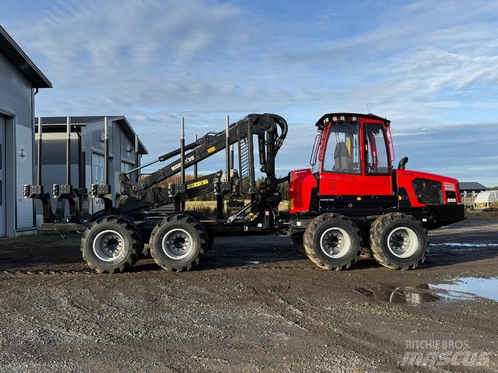 Komatsu 855 원목 포워더