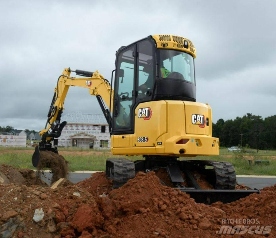 CAT 303.5 UTHYRES 소형 굴삭기 7톤 미만