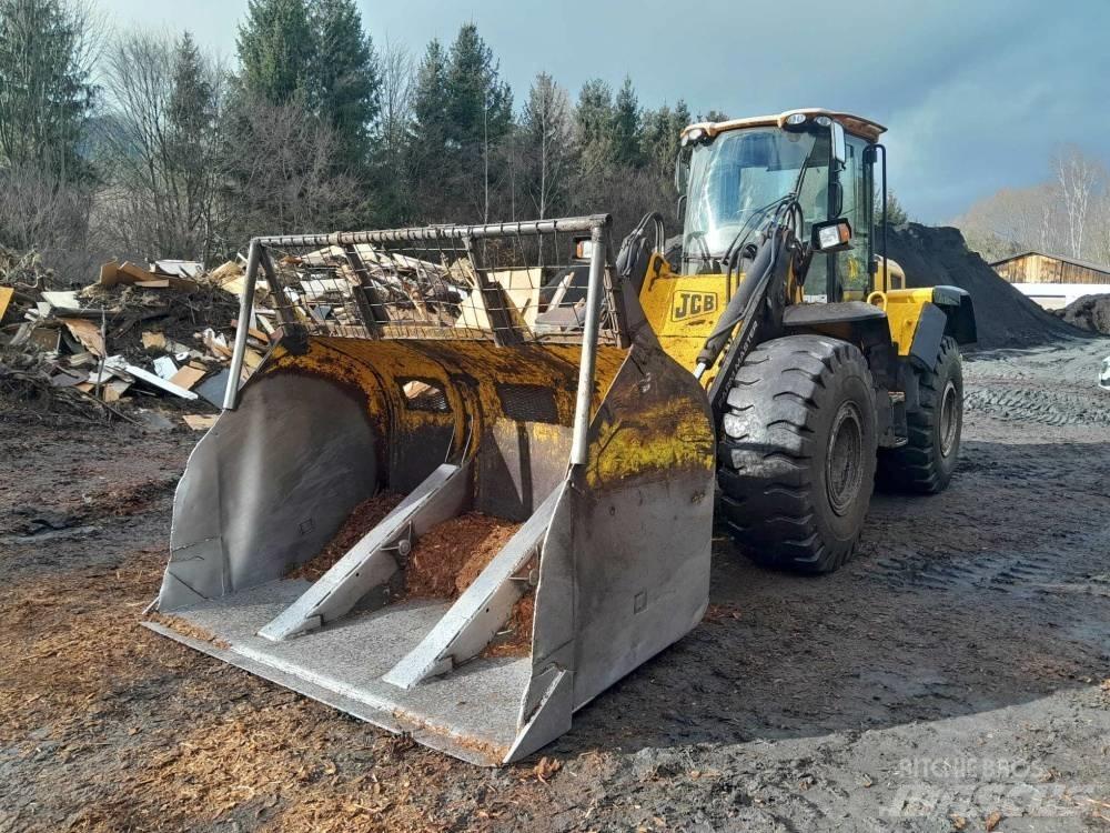 JCB 434S 프론트 로더 및 굴착기