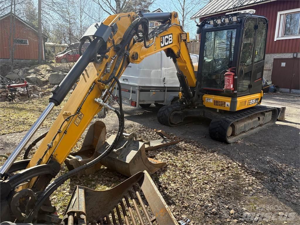 JCB 55Z-1 T3 대형 굴삭기 29톤 이상