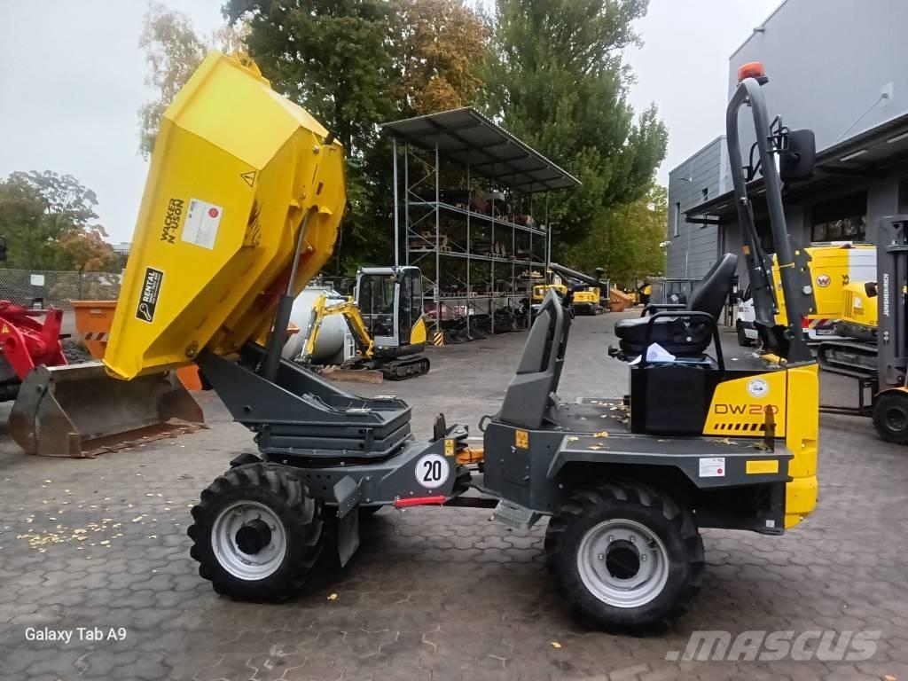 Wacker Neuson DW20 건설현장 덤프트럭