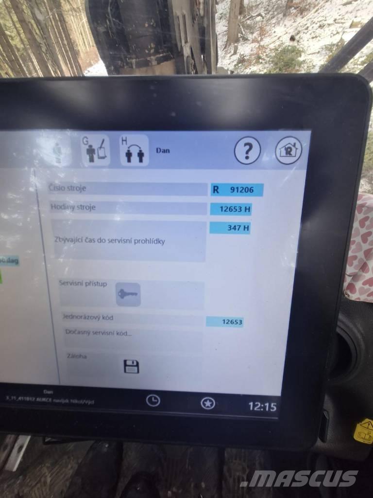 Rottne H21D 원목 하베스터