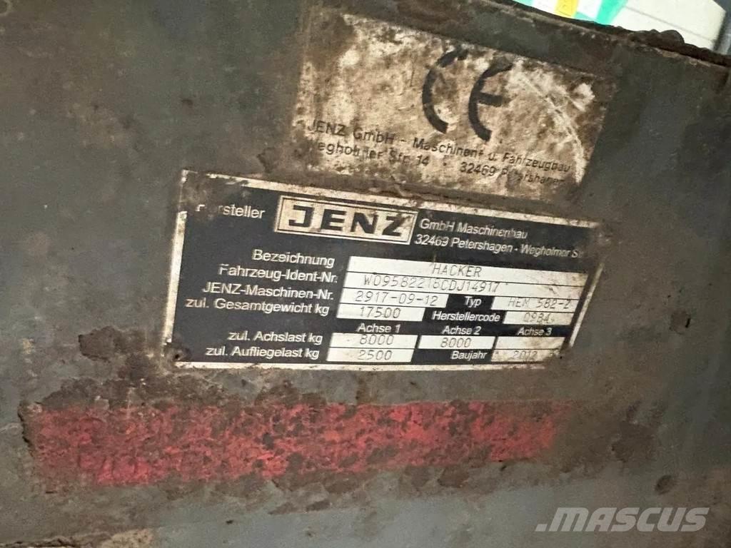 JENZ HEM 582Z 톱밥제조기