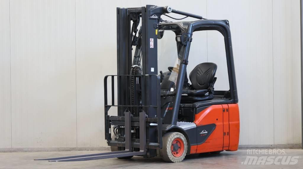 Linde E 14-02 전동 지게차