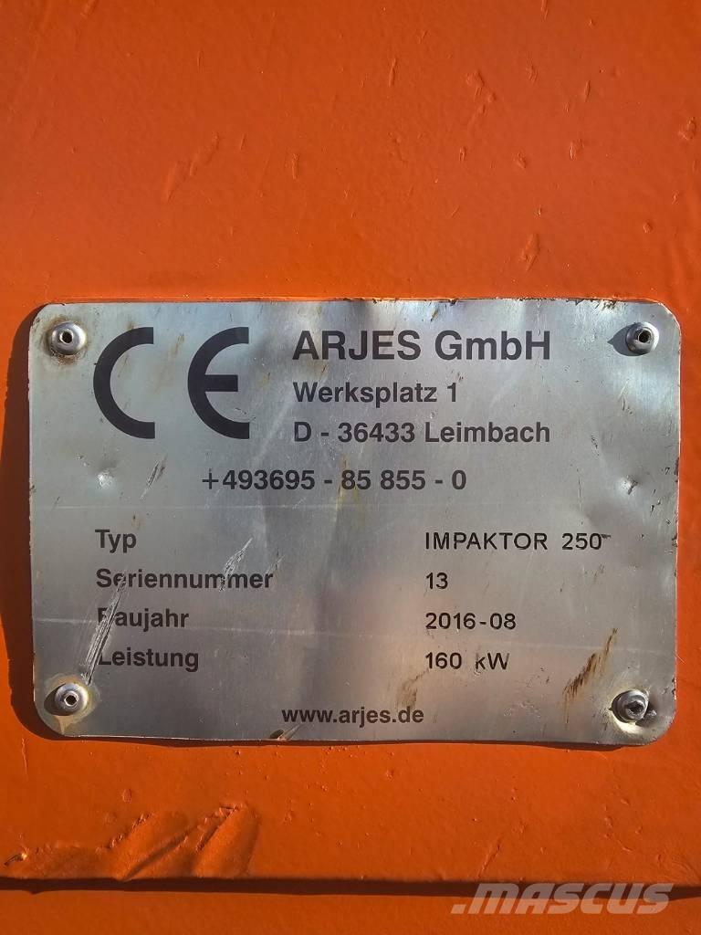 Arjes EVO I 폐기물 분쇄기