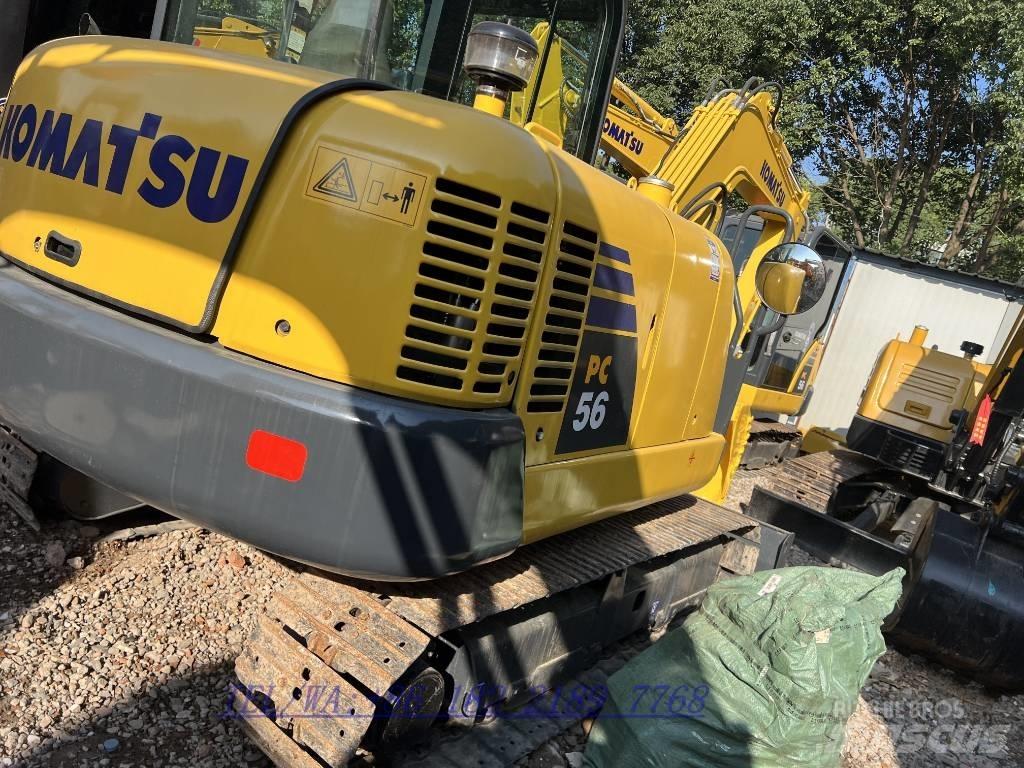 Komatsu PC 56-7 소형 굴삭기 7톤 미만