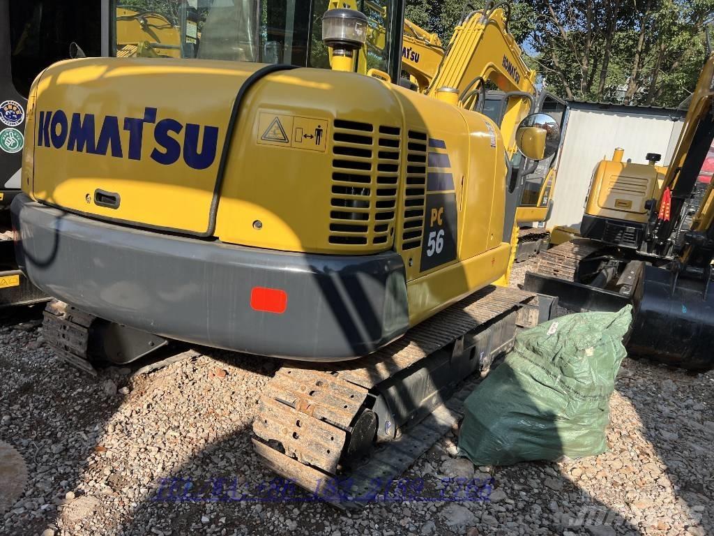 Komatsu PC 56-7 소형 굴삭기 7톤 미만