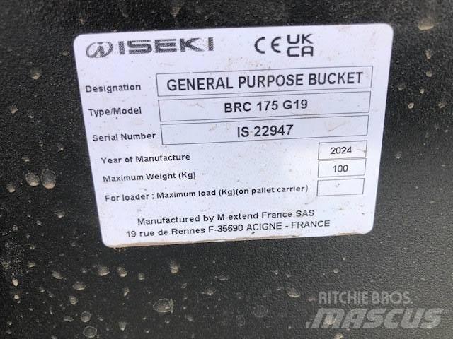 Iseki MX 1.75 BUCKET 토양관리 장비 - 기타