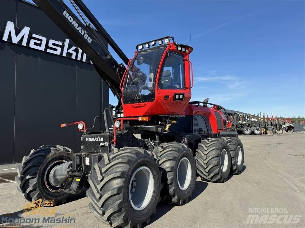 Komatsu 931XC 원목 하베스터