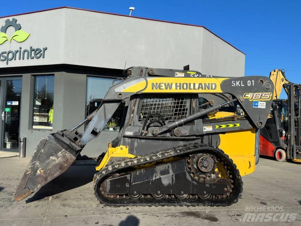 New Holland C 185  스키드로더