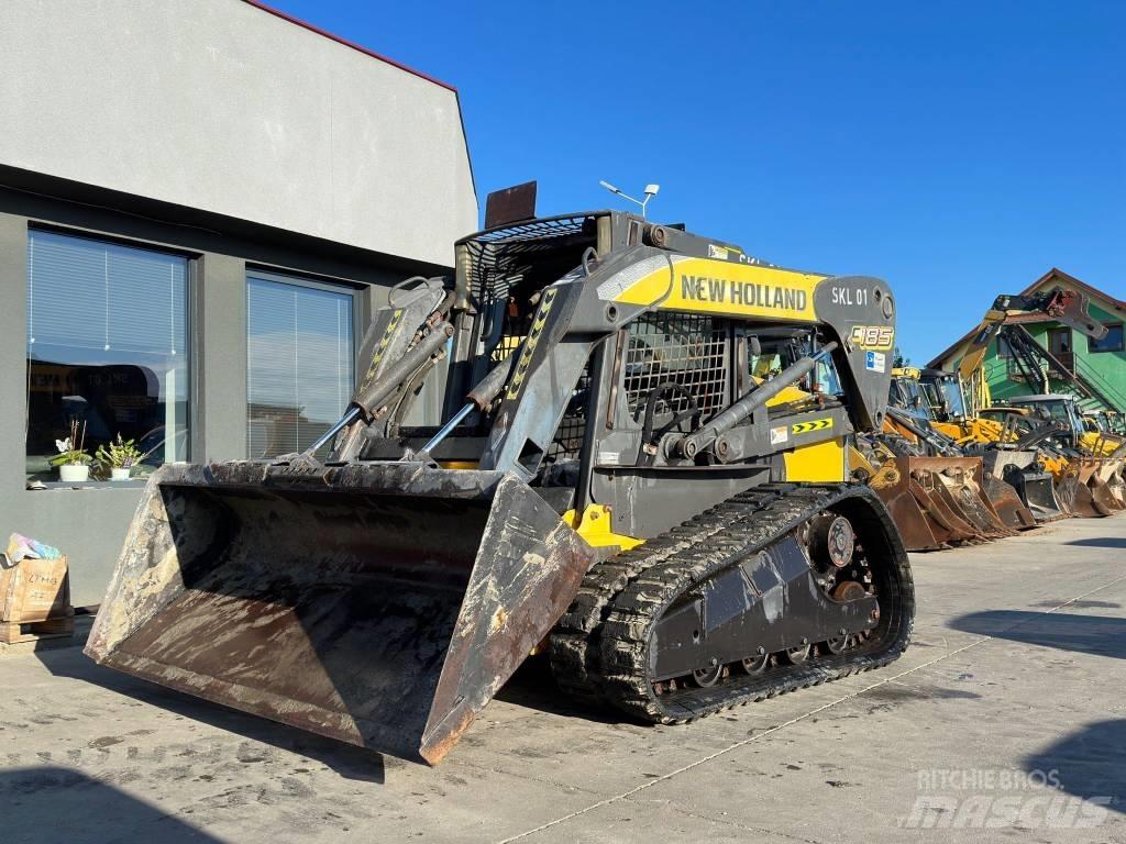 New Holland C 185  스키드로더