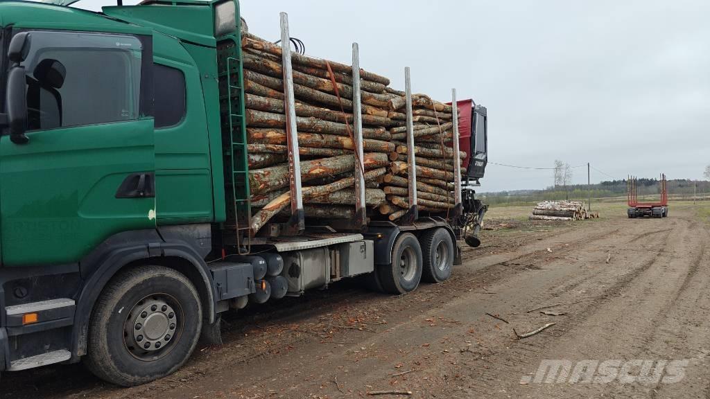 Scania G 480 목재 트럭