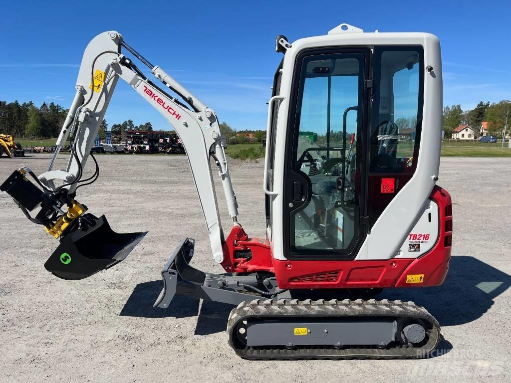 Takeuchi TB 216 A 소형 굴삭기 7톤 미만