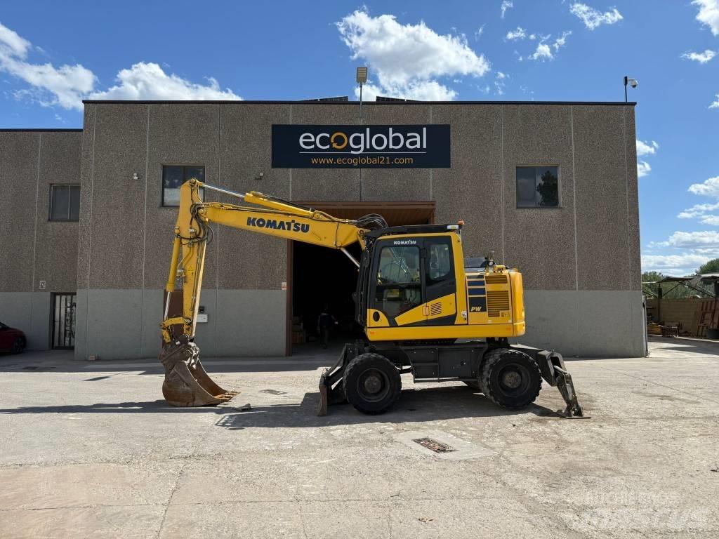 Komatsu PW 148-11  휠 굴삭기
