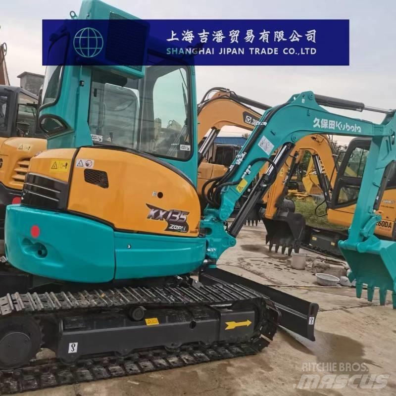 Kubota KX 135 소형 굴삭기 7톤 미만