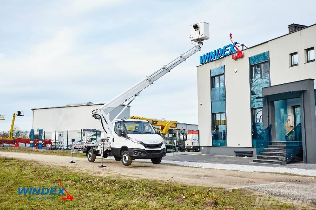 Multitel MT 204 EX 트럭 탑재 고소작업대