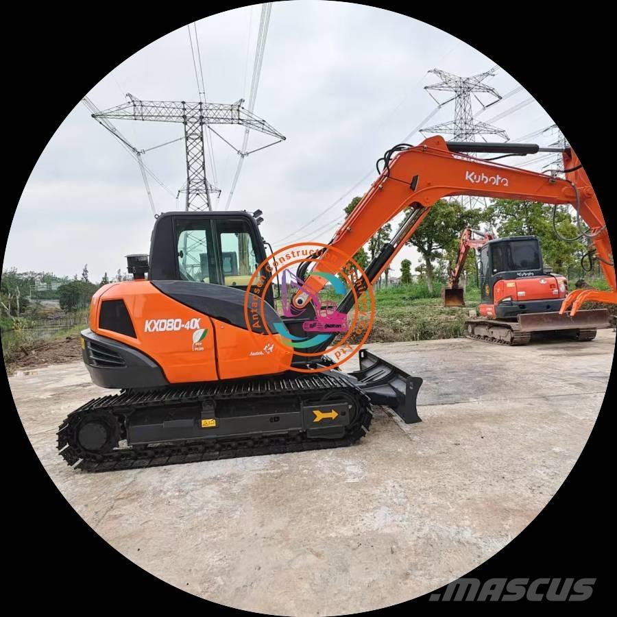 Kubota KX 80-4 중형굴삭기 7톤-28톤