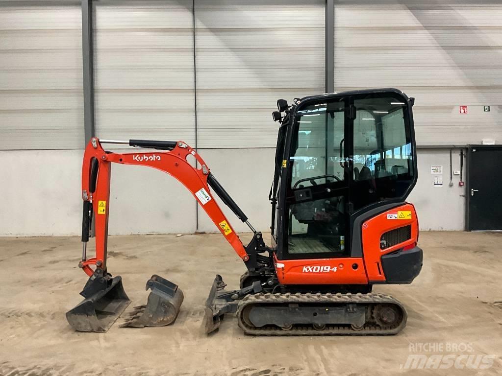 Kubota KX 019-4 소형 굴삭기 7톤 미만