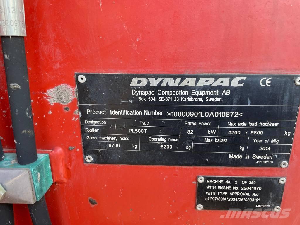 Dynapac PL 500 T 아스팔트 콜드 밀링 기계
