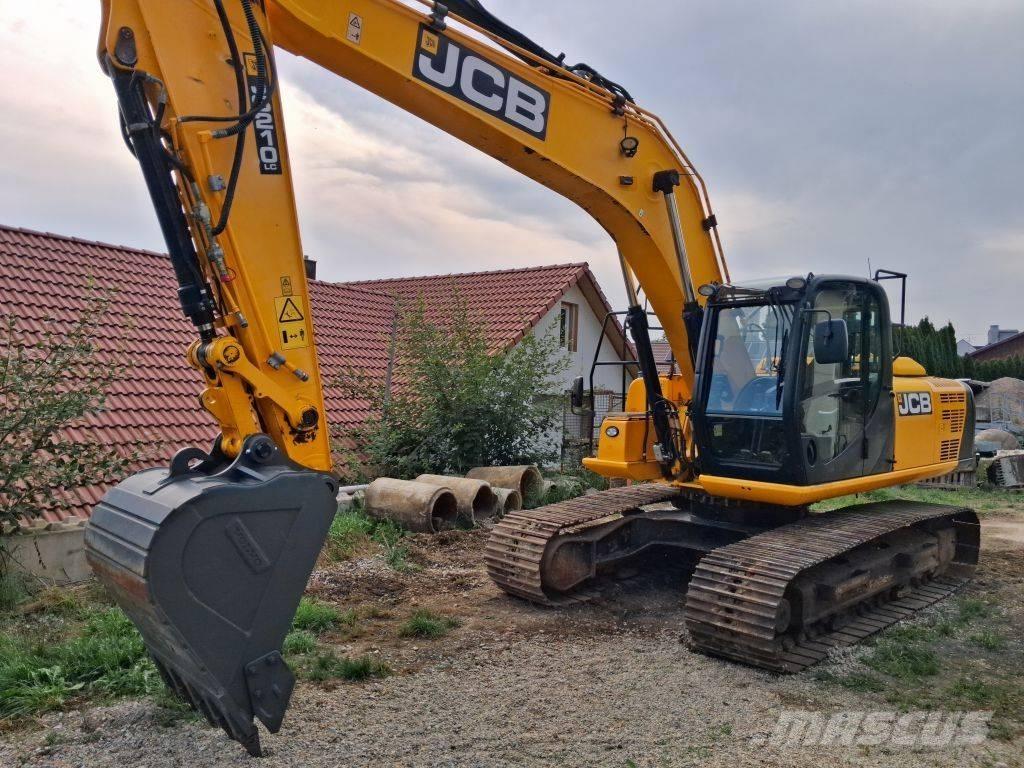 JCB JS210LC T4F 대형 굴삭기 29톤 이상