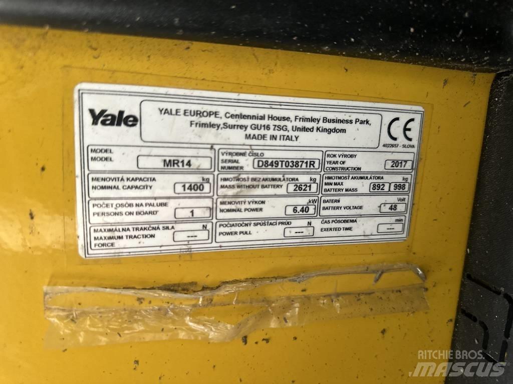 Yale mr14 리치 트럭