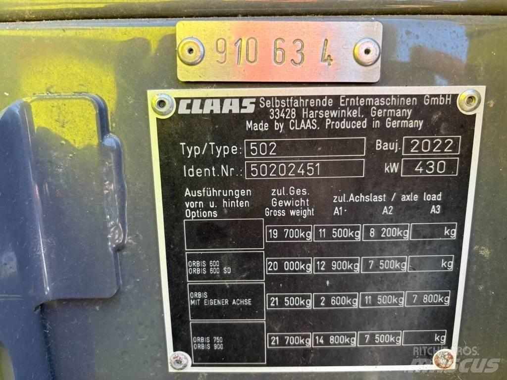 CLAAS Jaguar 950 4WD 자동 초지기계