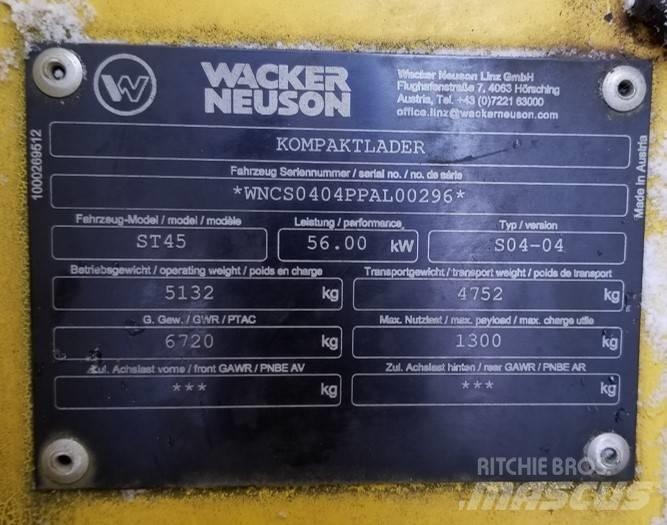 Wacker Neuson ST45 궤도식 로우더