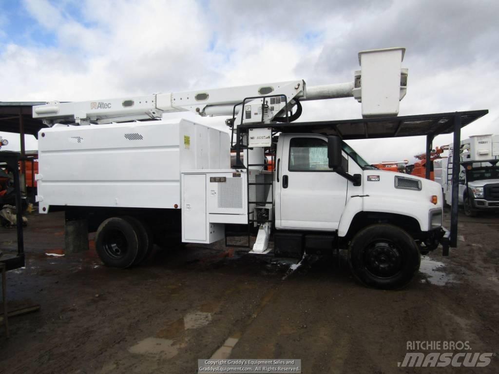 GMC Topkick C 7500 트럭 탑재 고소작업대
