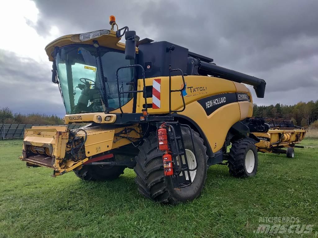 New Holland CX 860 콤바인 수확기