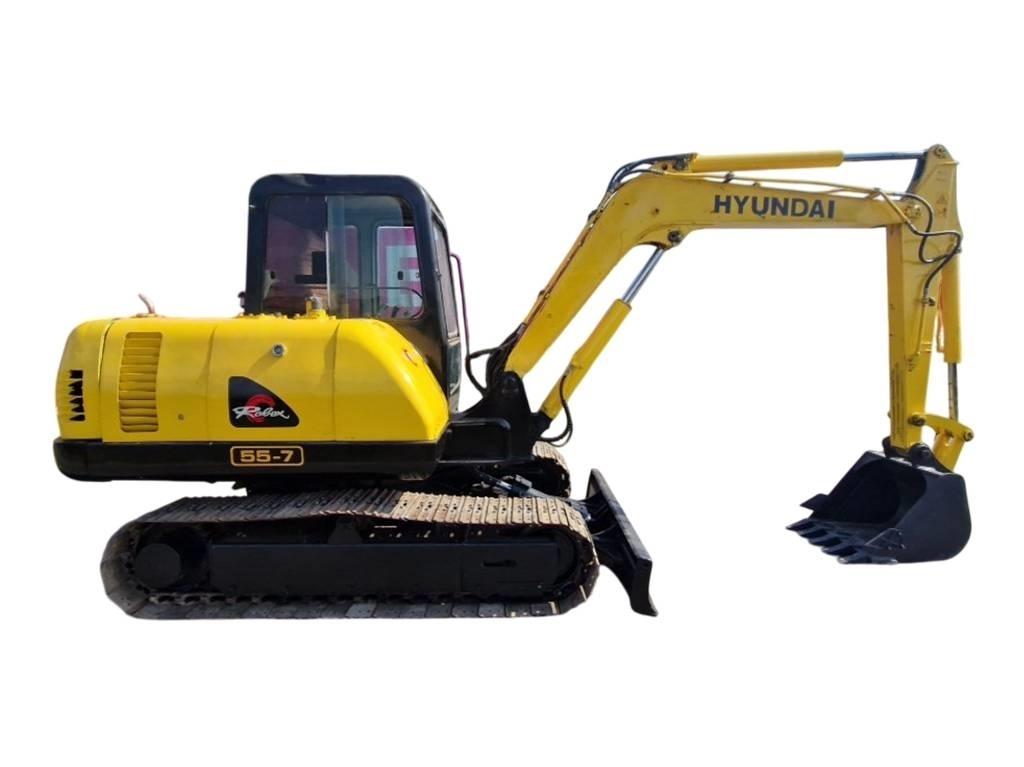 Hyundai R 155-7 소형 굴삭기 7톤 미만