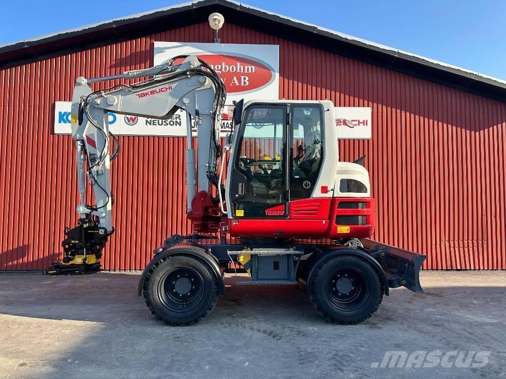 Takeuchi TB 395 W  휠 굴삭기