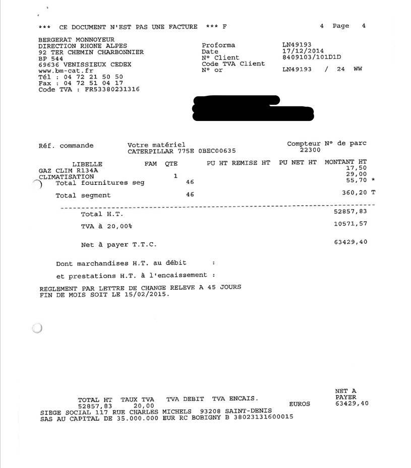 CAT 775 E 초대형 덤프 트럭