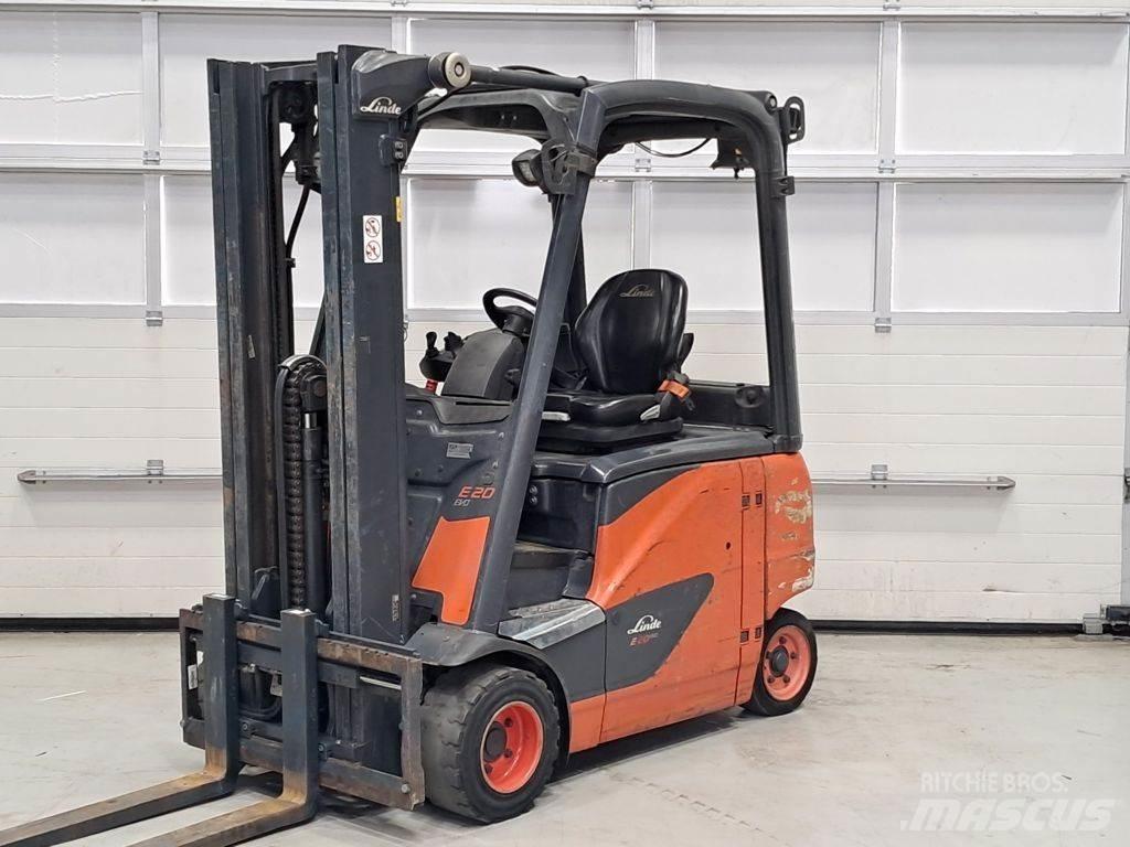 Linde E20PH-02 전동 지게차