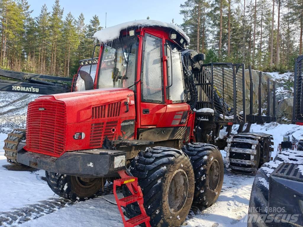 Komatsu 845 원목 포워더