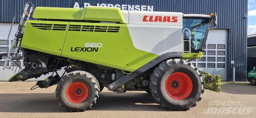 CLAAS Lexion 660 콤바인 수확기