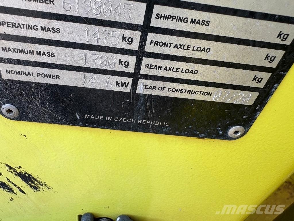 Ammann ARX 12 트윈 드럼 롤러