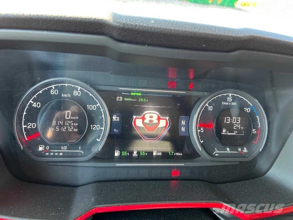 Scania R 650 탑차 트럭