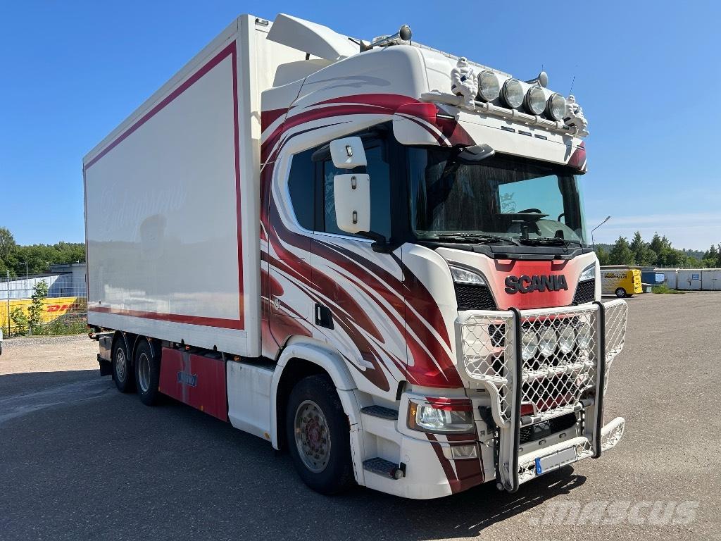 Scania R 650 탑차 트럭