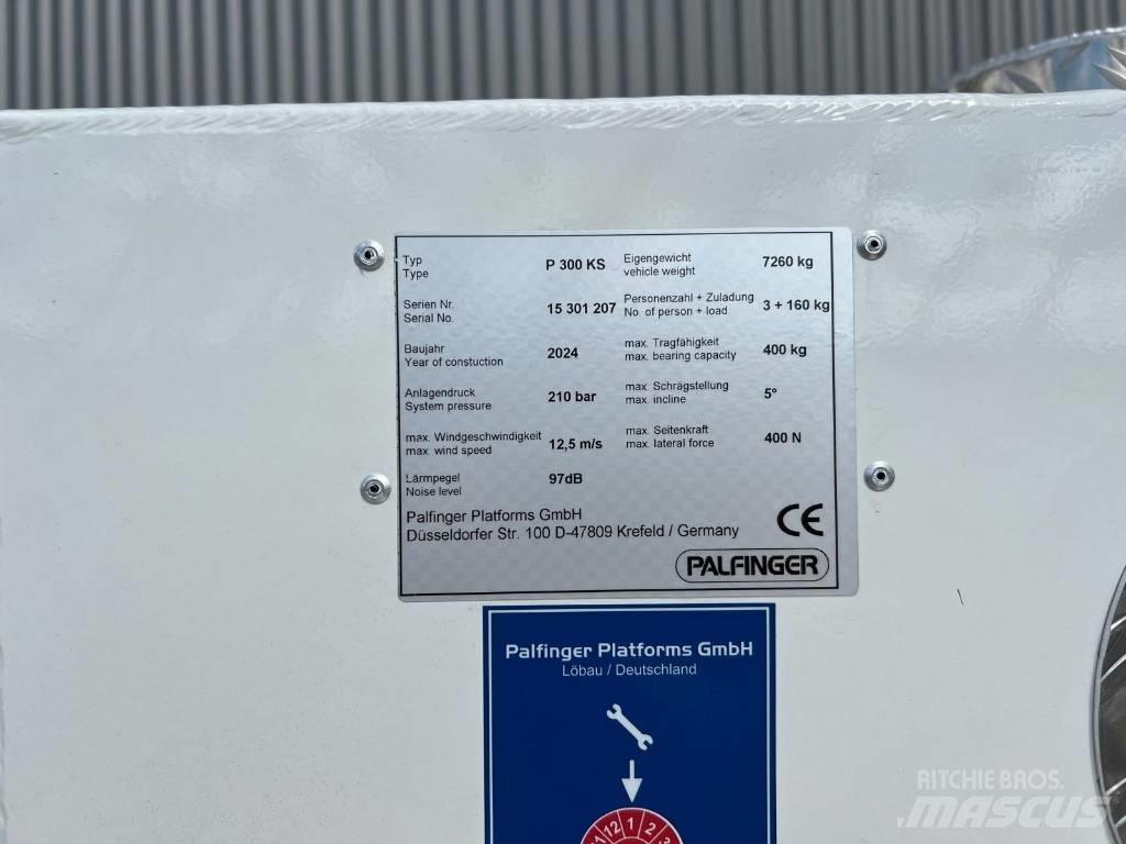 Palfinger P 300 KS 트럭 탑재 고소작업대