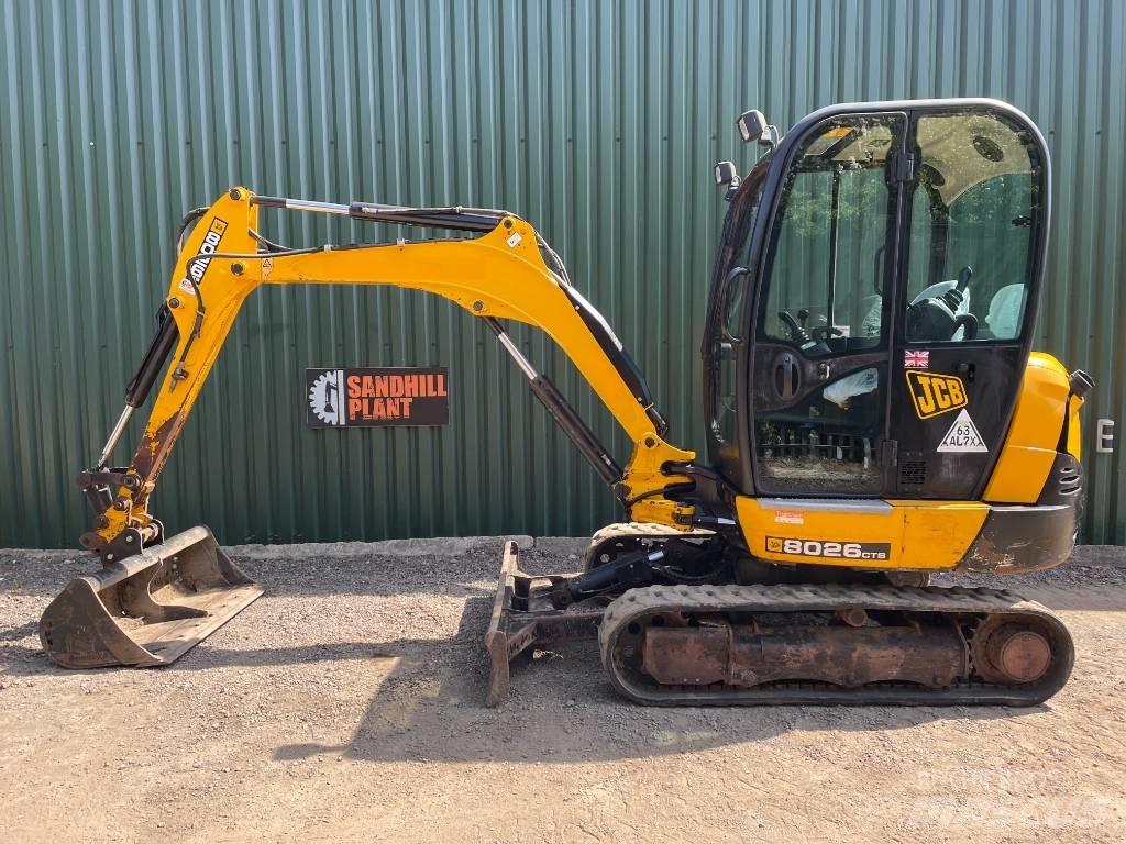 JCB 8026 CTS 소형 굴삭기 7톤 미만