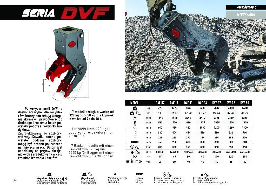  DEMOQ DVF23 크러셔